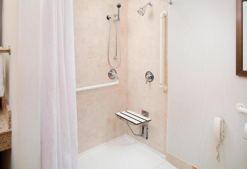장애인을 위한 킹사이즈 침대 스탠다드 룸, Courtyard By Marriott Roanoke Airport