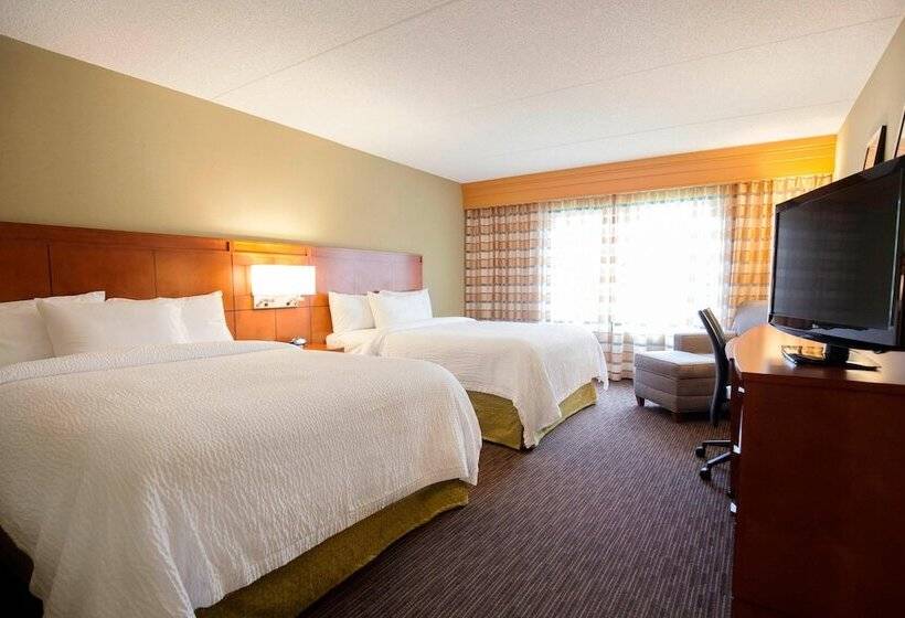 Номер Стандарт 2 Двуспальные Кровати, Courtyard By Marriott Ithaca Airport/university
