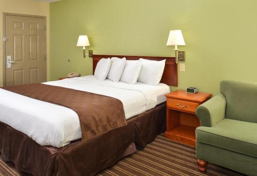스탠다드 룸 킹사이즈 침대, Americas Best Value Inn And Suites Little Rock