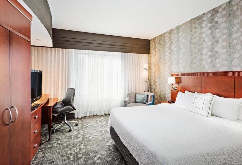 带大床的标准间, Courtyard By Marriott Knoxville Airport Alcoa