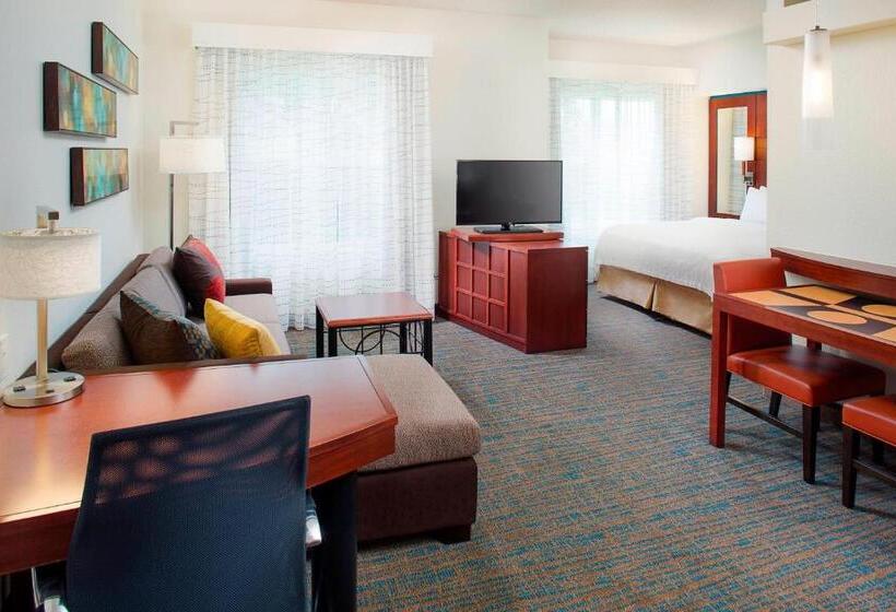 스탠다드 스튜디오 킹침대, Residence Inn By Marriott Roanoke Airport