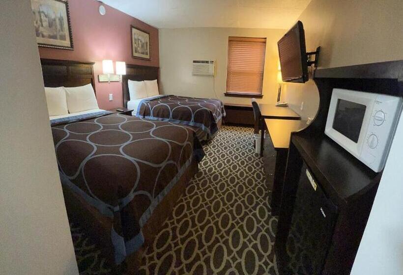 Номер Стандарт 2 Двуспальные Кровати, Budget Inn Marinette
