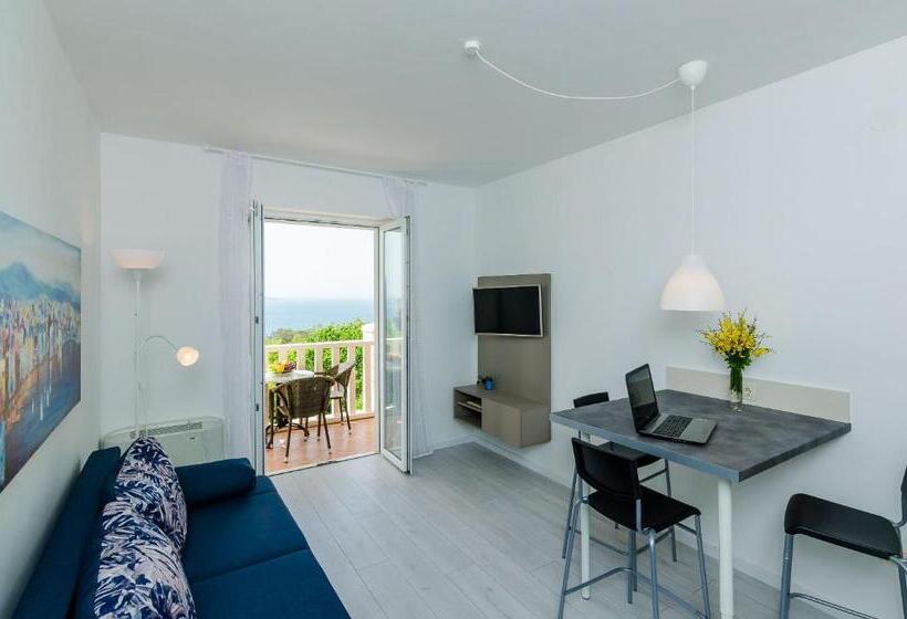 آپارتمان سوپریور 1 خوابه با چشم‌انداز دریا, Villa Panorama Dubrovnik
