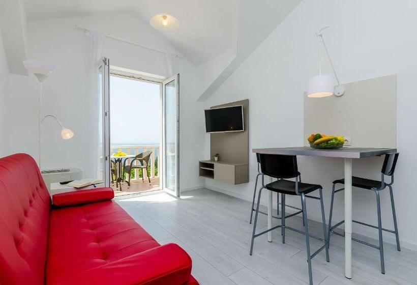 آپارتمان پرمیوم 1 خوابه با چشم‌انداز دریا, Villa Panorama Dubrovnik
