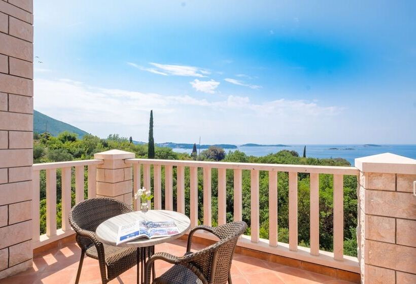 اتاق لوکس با چشم‌انداز دریا, Villa Panorama Dubrovnik