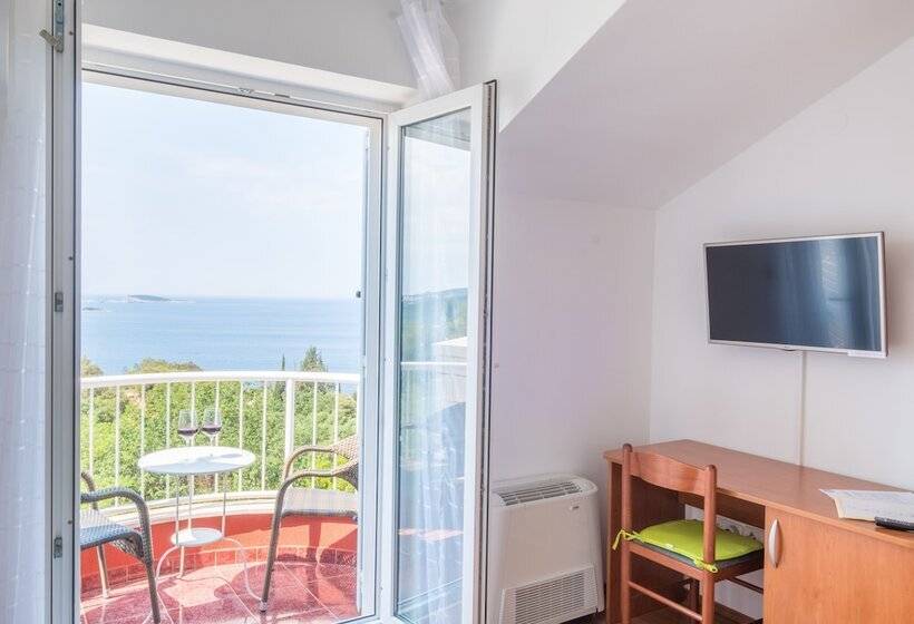 اتاق راحتی با چشم‌انداز دریا, Villa Panorama Dubrovnik