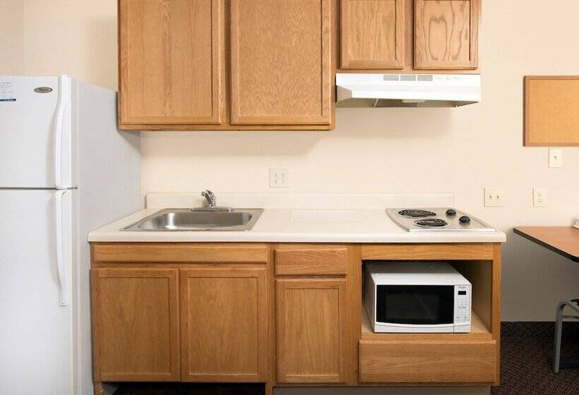 Номер Стандарт 2 Двуспальные Кровати, Woodspring Suites Kansas City Liberty