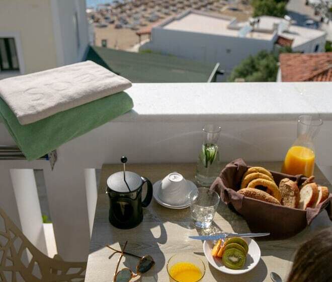 Suíte Júnior Vista Mar, Krinos Suites