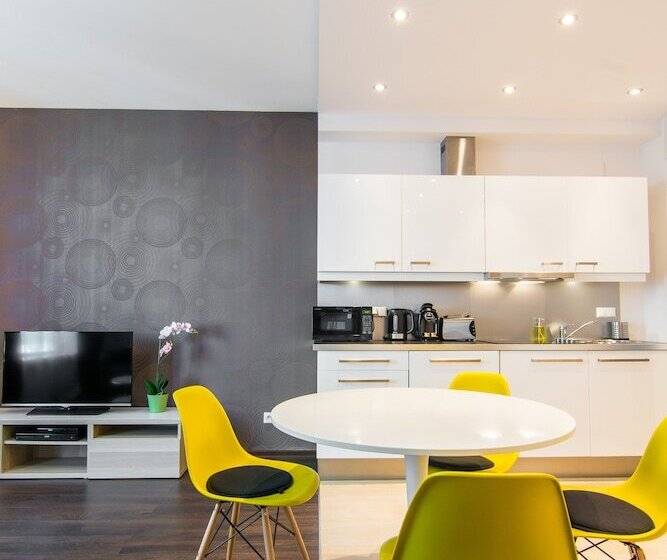 1 Yatak Odalı Lüks Daire, Inqse Warsaw | Centre