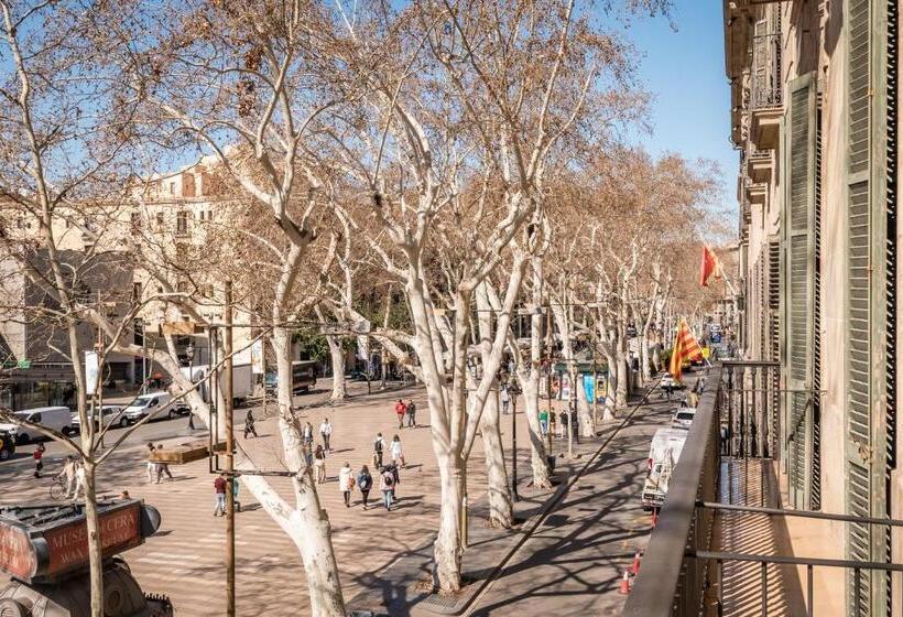 اتاق استاندارد با چشم‌انداز شهر, Bypillow Ramblas