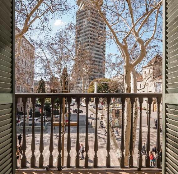اتاق استاندارد با چشم‌انداز شهر, Bypillow Ramblas