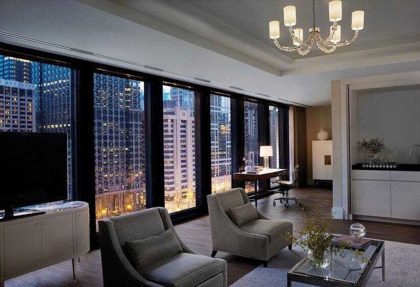 Люкс Вид на Реку, The Langham, Chicago