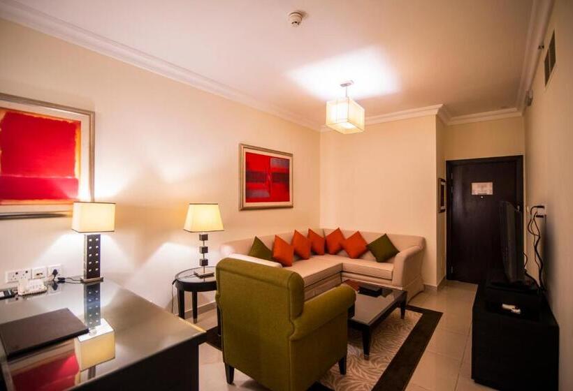2 Bedroom Family Apartment City View, Mercure  Apartments Dubai Barsha Heights