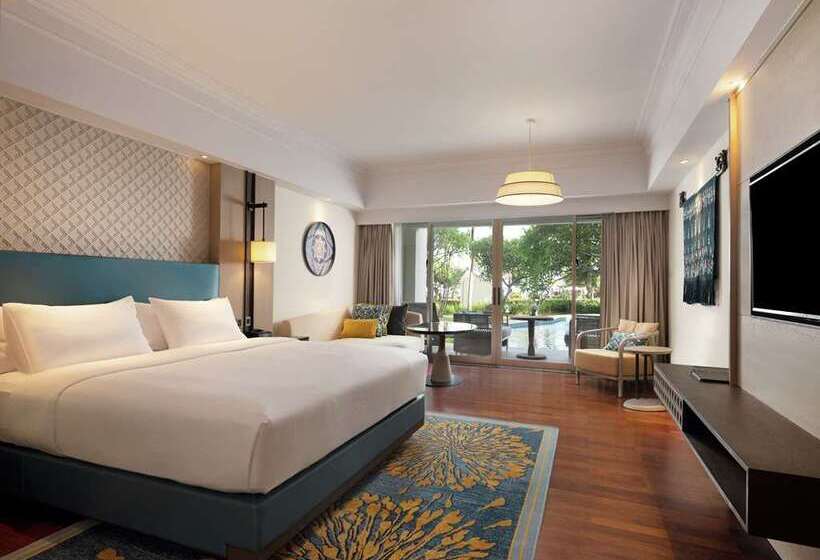 キングサイズベッドのエクゼクティブルーム, Hilton Istanbul Bomonti Hotel & Conference Center