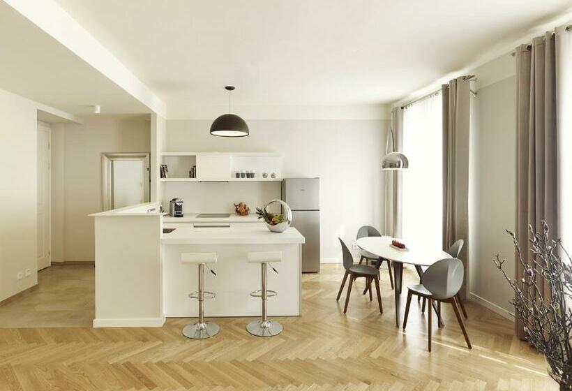 침실 2개 아파트, Sans Souci Wien