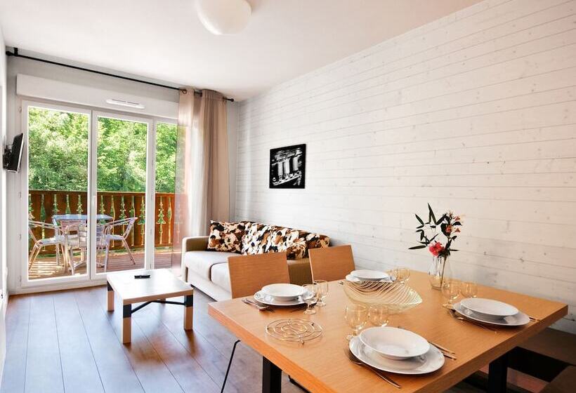 Апартаменты 1 Спальня, Lagrange Vacances Les Chalets D’ax
