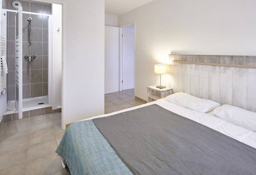 Апартаменты 3 Спальни, Résidence Vacances Bleues Les Jardins D Arvor