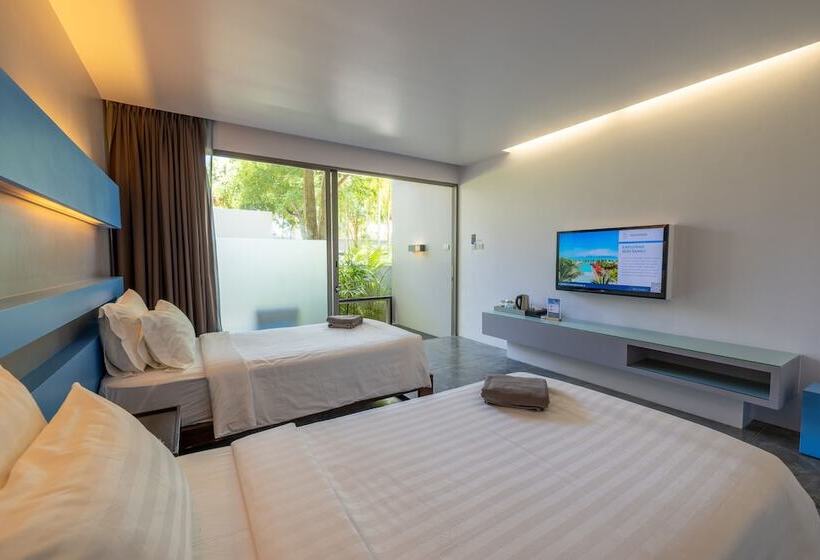 Номер Стандарт с Террасой, Explorar Koh Phangan   Adults Only Resort And Spa
