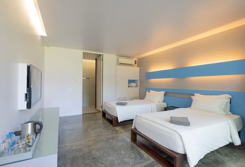 Номер Стандарт с Террасой, Explorar Koh Phangan   Adults Only Resort And Spa