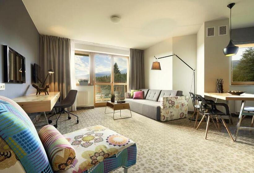 Апартаменты 3 Спальни, Aparthotel Cristal Resort Szklarska Poręba By Zdrojowa