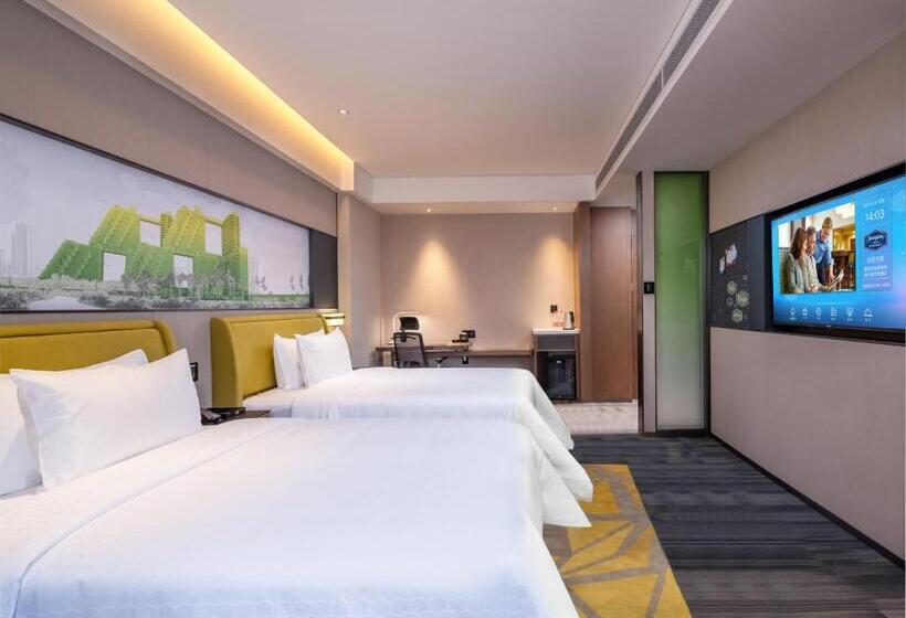 Номер Deluxe Вид на Море, Hampton By Hilton Qinhuangdao Jinmeng Bay