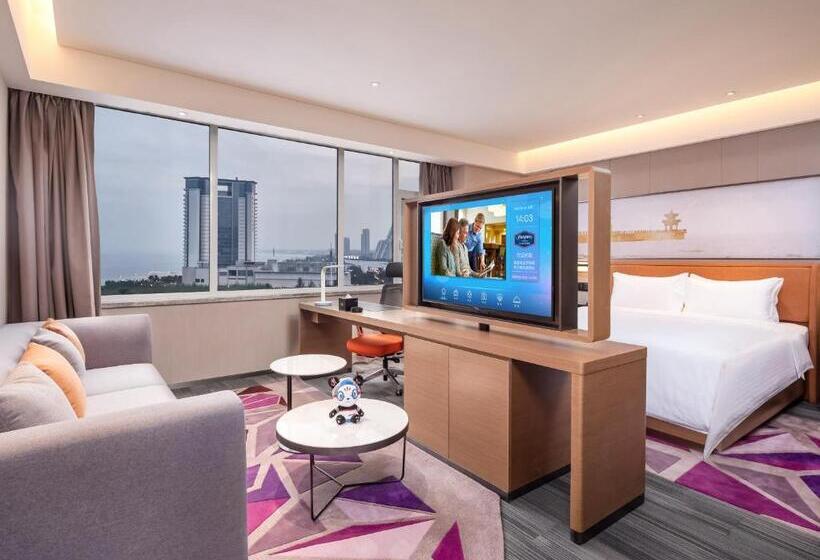 Люкс Вид на Море, Hampton By Hilton Qinhuangdao Jinmeng Bay
