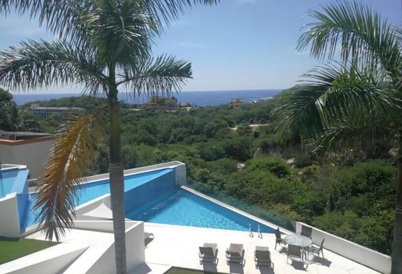 דירת חדר נוף לים, Loft Panorámico Con Vista Al Mar Y Terraza   Punta Gaviota