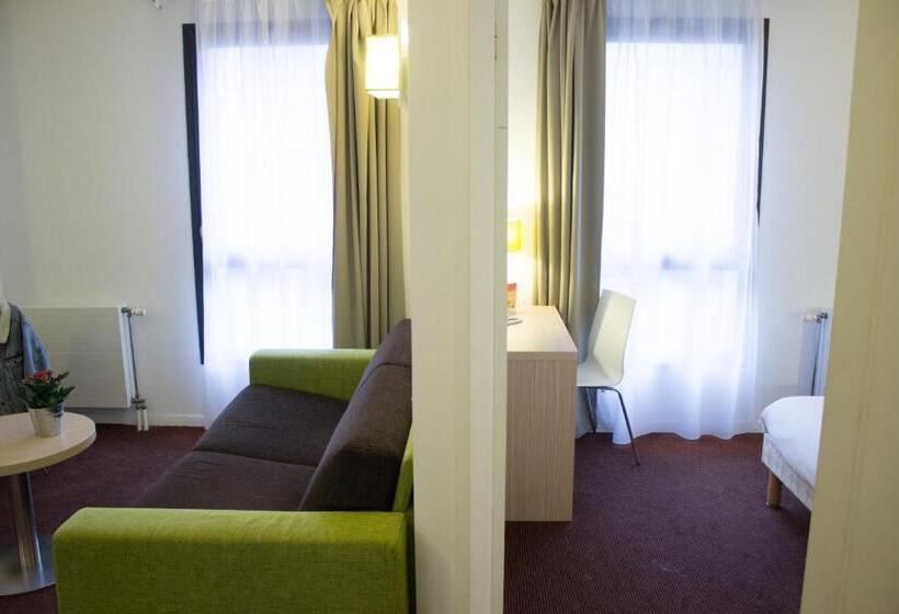 带1个卧室的公寓, Aparthotel Adagio Access Le Havre Les Docks