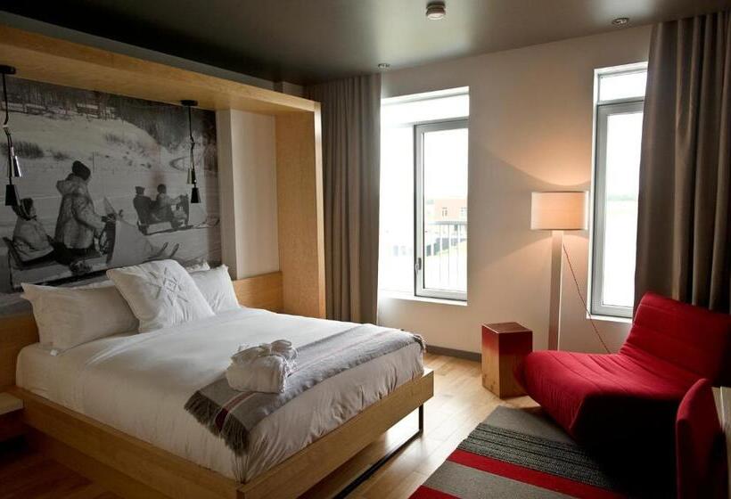 Номер Классика Кровать Кинг, & Spa Le Germain Charlevoix