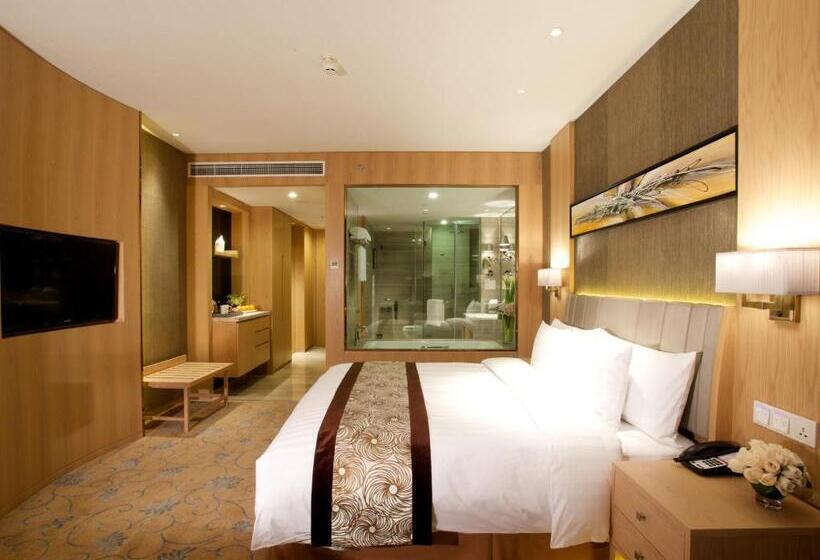 스탠다드 룸 킹사이즈 침대, Crowne Plaza Shanghai Noah Square, An Ihg