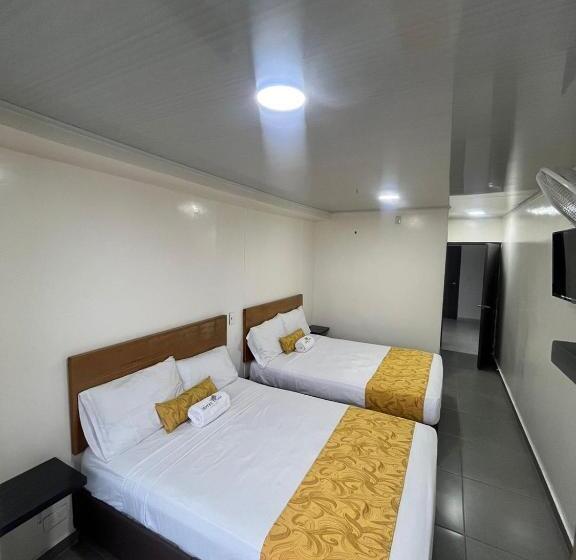 Quarto Estandar 2 Camas Casal, Olam Confort