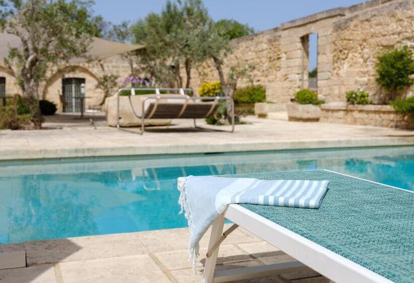 آپارتمان 1 خوابه همکف, Masseria Bernardini Art Resort