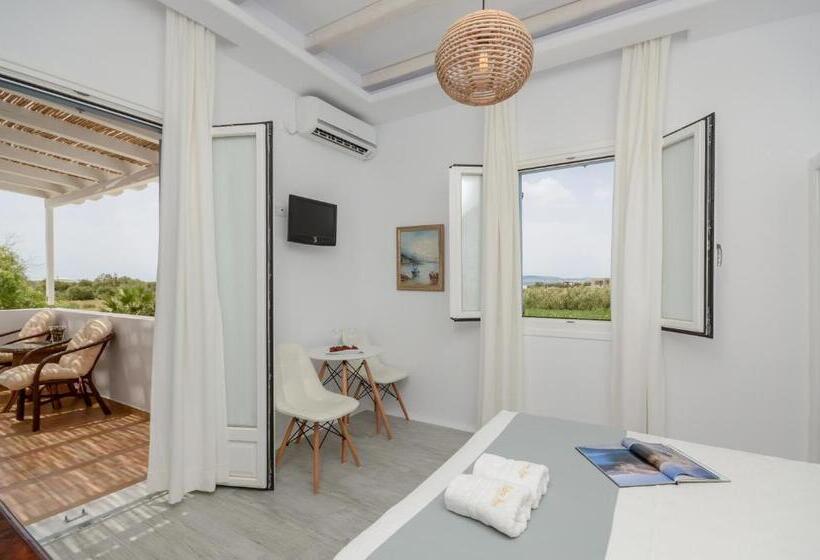 شقة سوبيريور غرفة نوم واحدة مطلّة علي البحر, Valena Mare Suites & Apartments