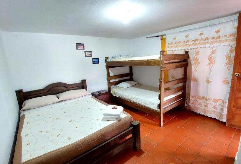 اتاق کلاسیک چهارنفره, Hospedería Villa Lucía