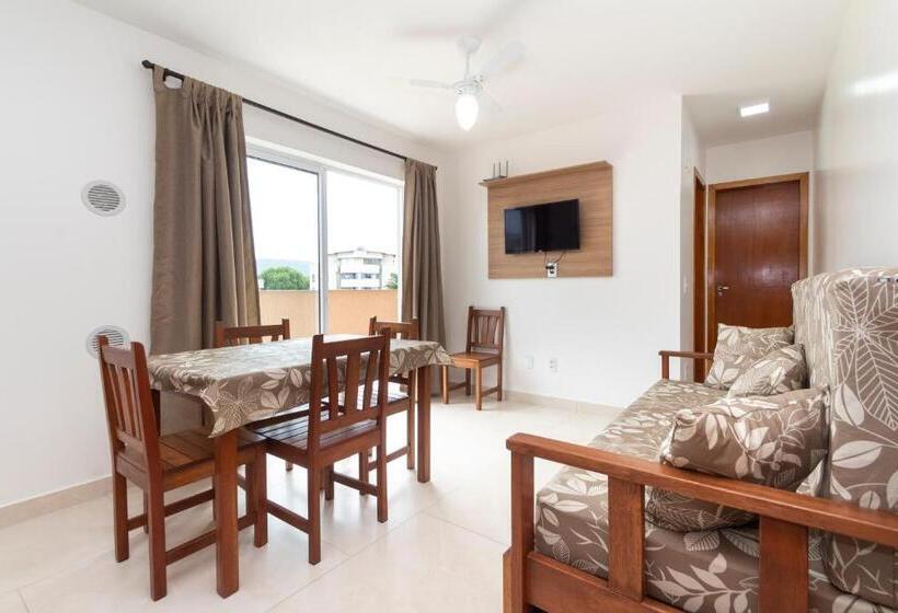 Apartamento 1 Dormitório, Apart Hotel Canto Grande