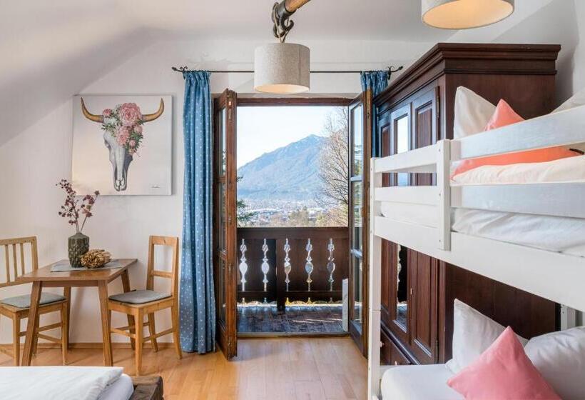 اتاق استاندارد چهار تخته, Zur Schönen Aussicht Hotel Garni