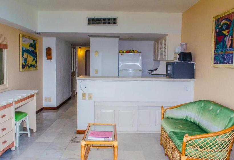 침실 1개 아파트, Enna Inn Ixtapa Departamento 01 Recamara Vista Mar