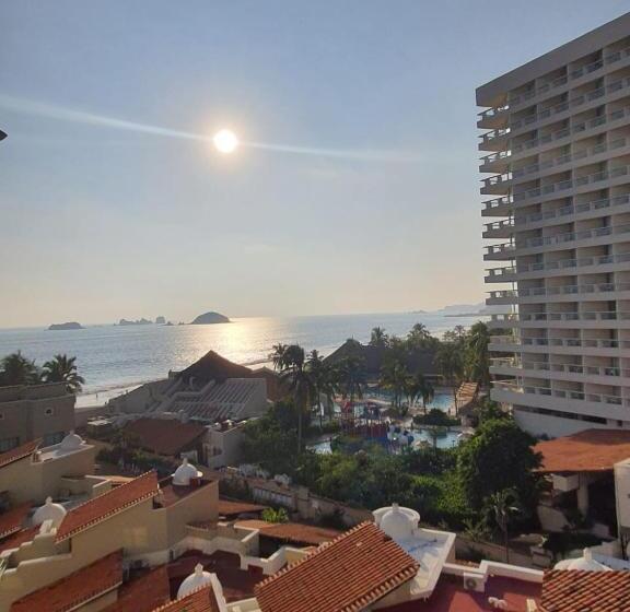 침실 1개 아파트, Enna Inn Ixtapa Departamento 01 Recamara Vista Mar