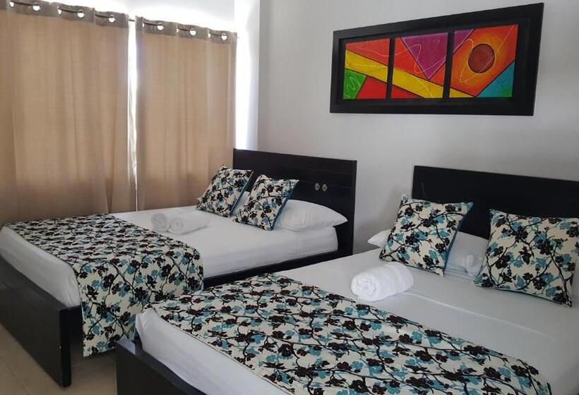带2个卧室的公寓, Caribbean Island Hotel Piso 2