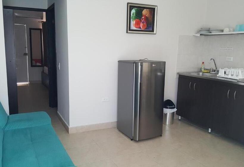 带1个卧室的公寓, Caribbean Island Hotel Piso 2