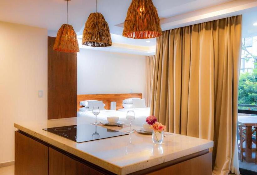 إستديو قياسى مزود بشرفة, The Waves Tulum By Bnb Experience
