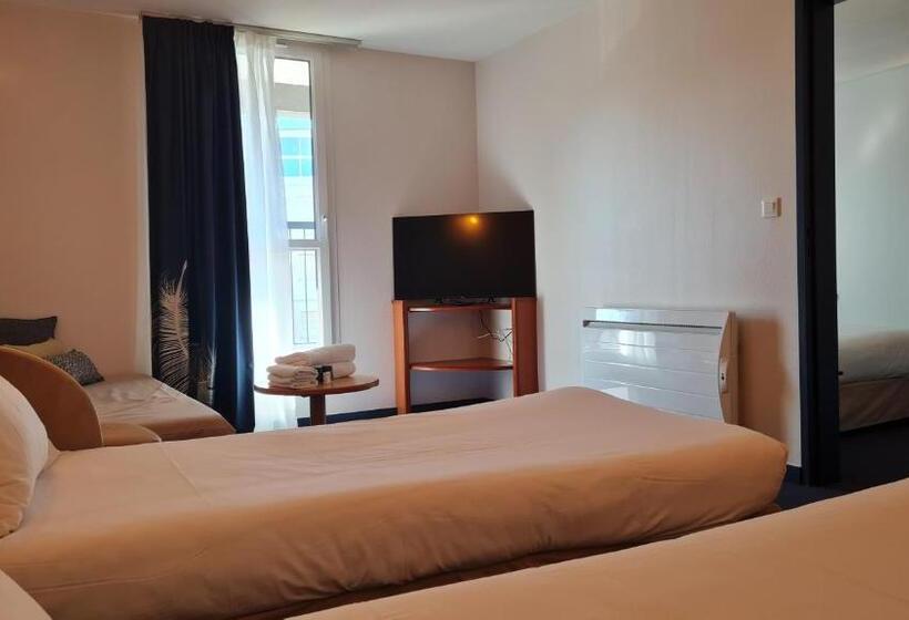 패밀리 룸, Deltour Hôtel   L Adresse Ruthénoise