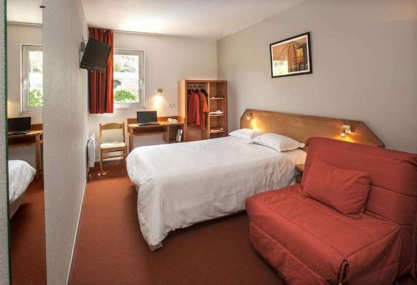 Номер Стандарт Трехместный, Brit Hotel Confort Deltour Mende