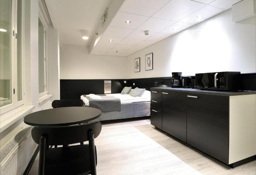 Quarto standart com varanda, Forenom Aparthotel Tampere