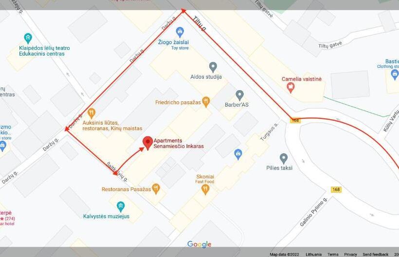 침실 2개 아파트, Apartment Senamiesčio Inkaras