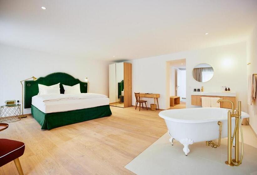 주니어 스위트, Boutiquehotel Zum Goldenen Hirschen