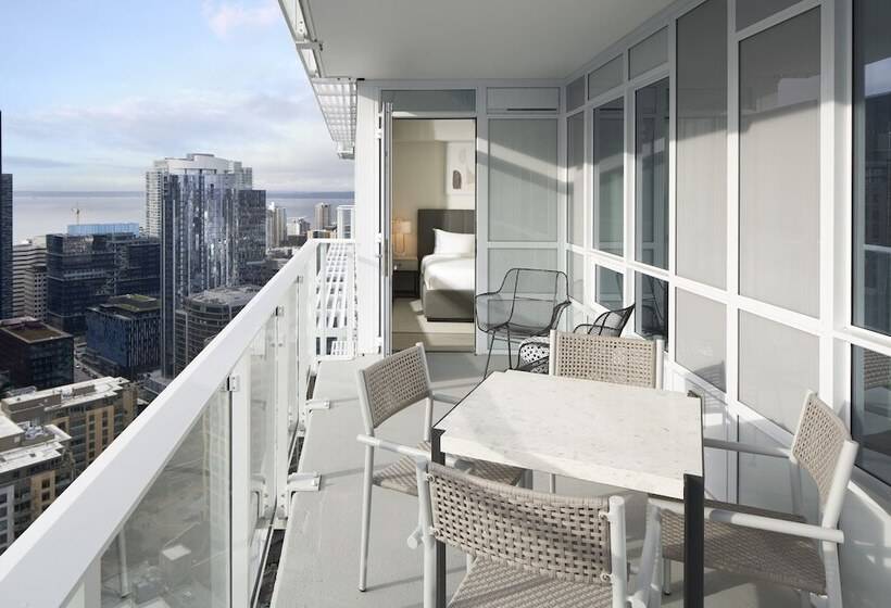 带2个卧室的套房, Level Seattle Downtown  South Lake Union
