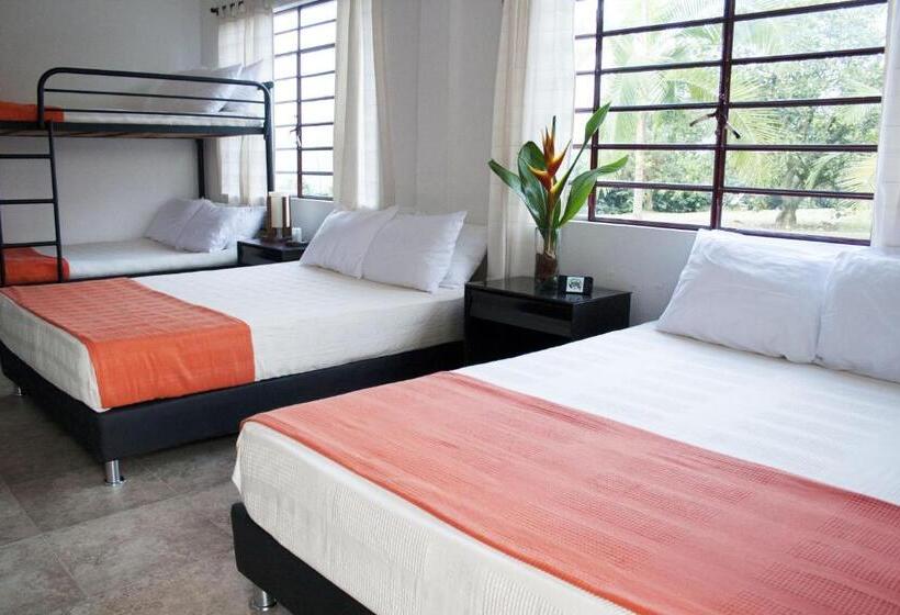 패밀리 룸, Finca Hotel Villa Clara