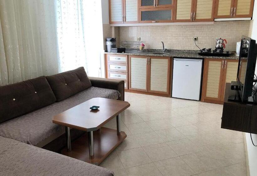 آپارتمان 1 خوابه با بالکن, Oğuz Apart