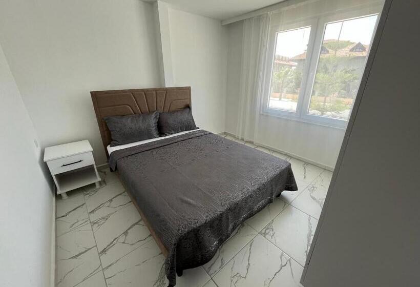 آپارتمان 1 خوابه با چشم‌انداز باغ, Oğuz Apart